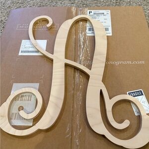 Brown Art & Decals Rustic Wall Letter